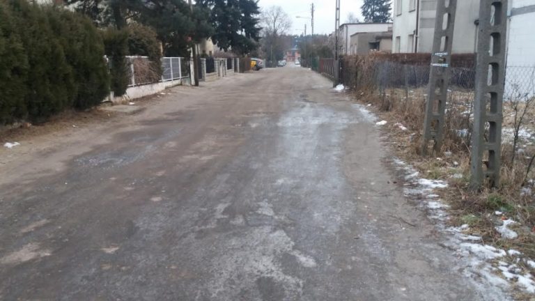 Leśna z pieszojezdnią