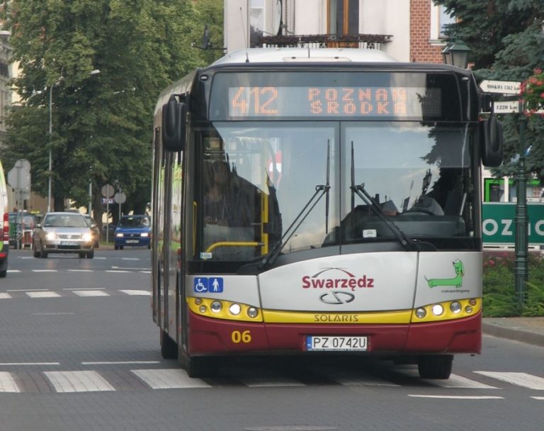 412 do dworca, ale w Swarzędzu