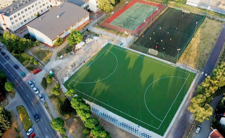 Boisko prawie gotowe!