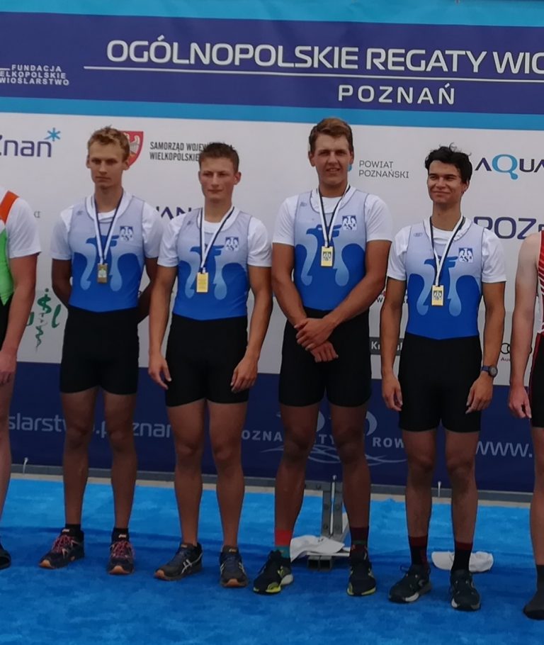 Złoty medal dla swarzędzkich wioślarzy!
