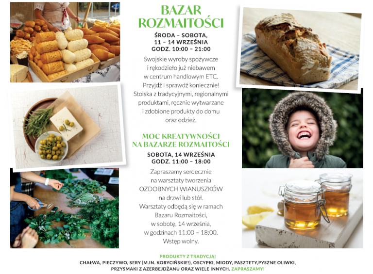 W ETC będzie Bazar Rozmaitości