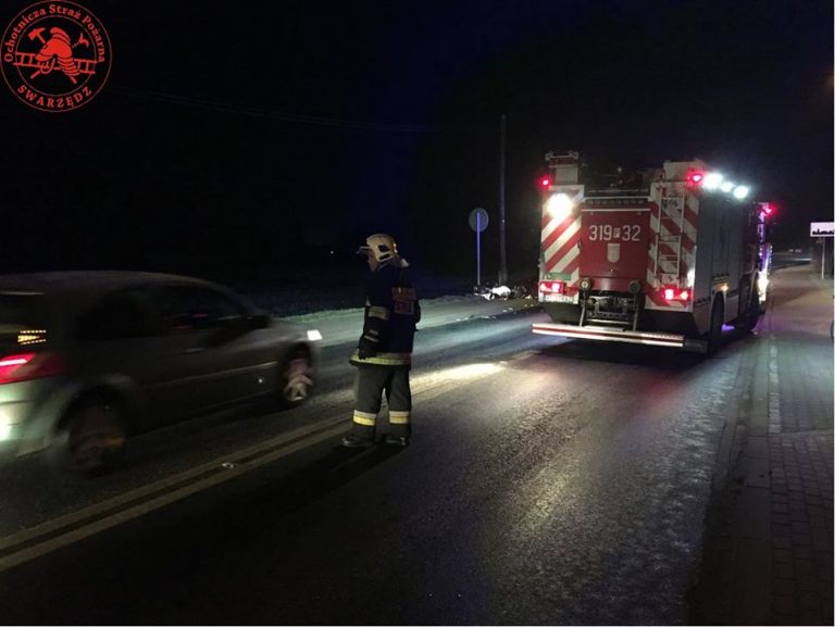 Zderzenie z motocyklistą