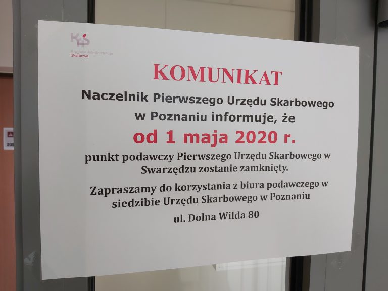 Swarzędz bez skarbówki?