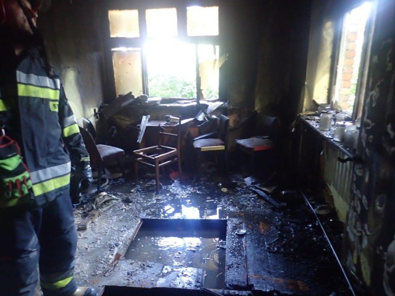 Pożar na Wielkiej Rybackiej