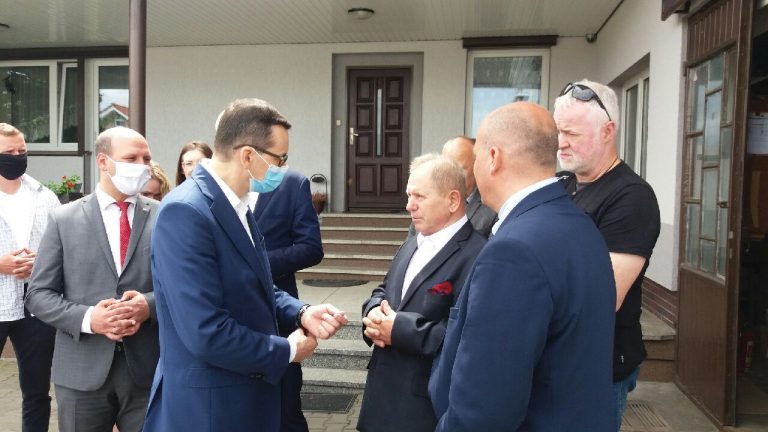 Premier Morawiecki z wizytą w Swarzędzu