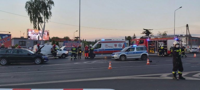 Groźny karambol na Poznańskiej!