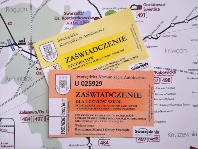 Zaświadczenia na bezpłatne przejazdy autobusami ważne do końca roku!