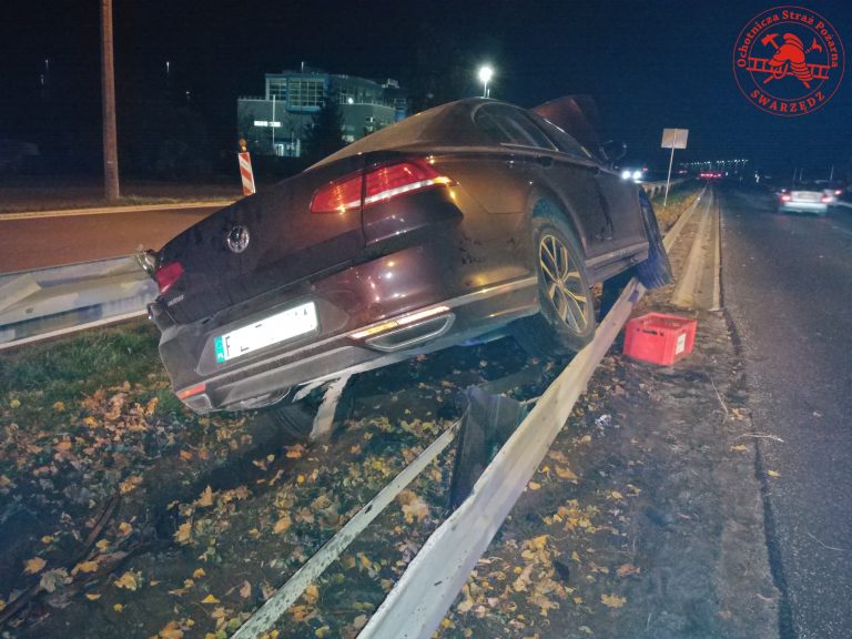 Groźna kolizja na krajówce