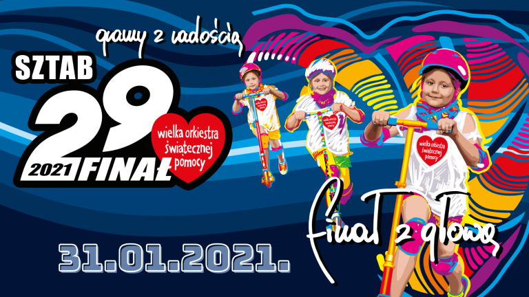 Finał WOŚP przełożony na 31 stycznia!