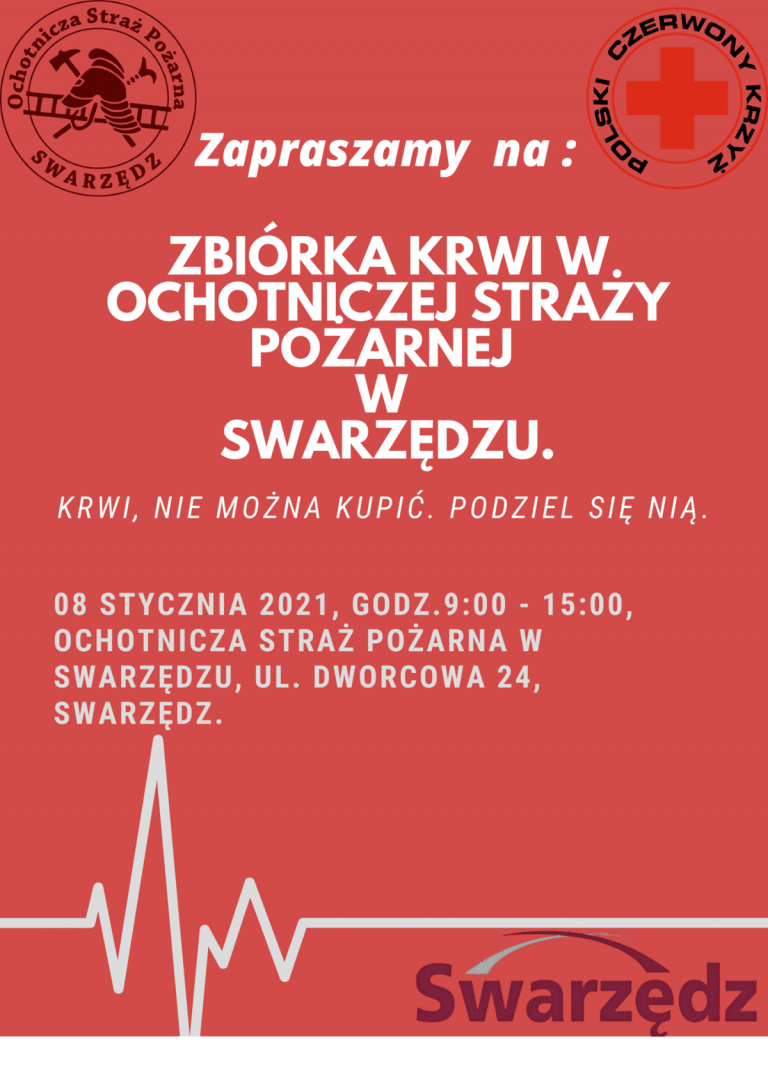 8 stycznia oddaj krew!