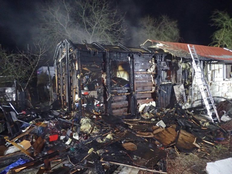 Spłonął dom w Kobylnicy