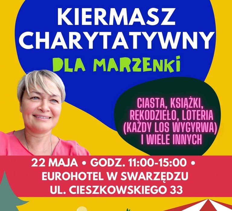 Zapraszamy na Kiermasz Charytatywny!