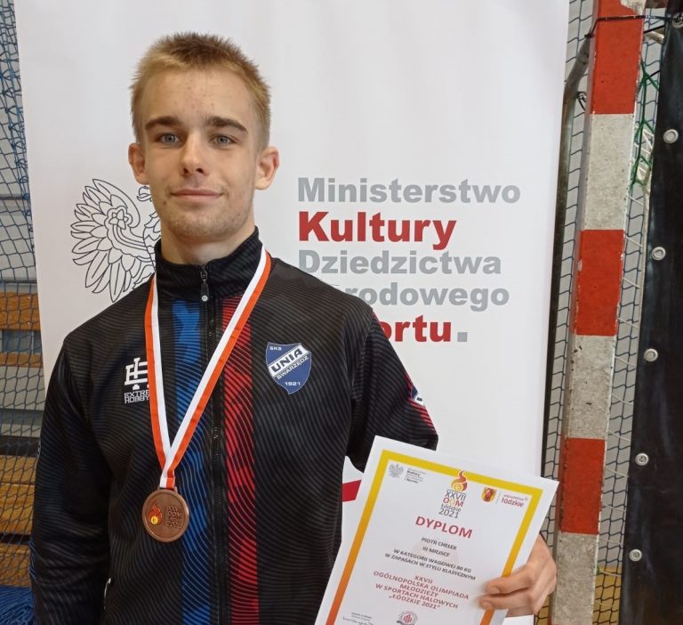 Piotr Chełek na podium Olimpiady Młodzieży!