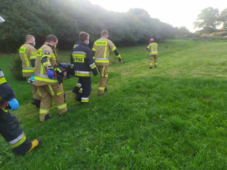 Lądował śmigłowiec