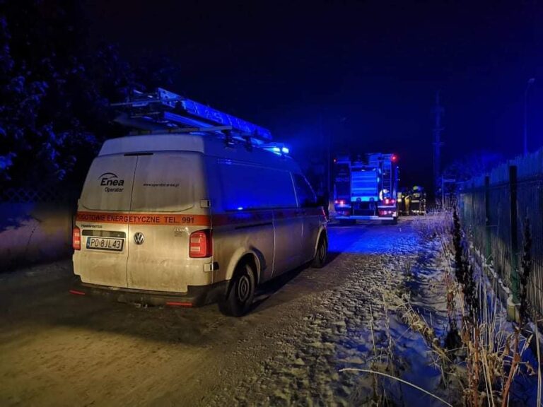 Transformator w ogniu