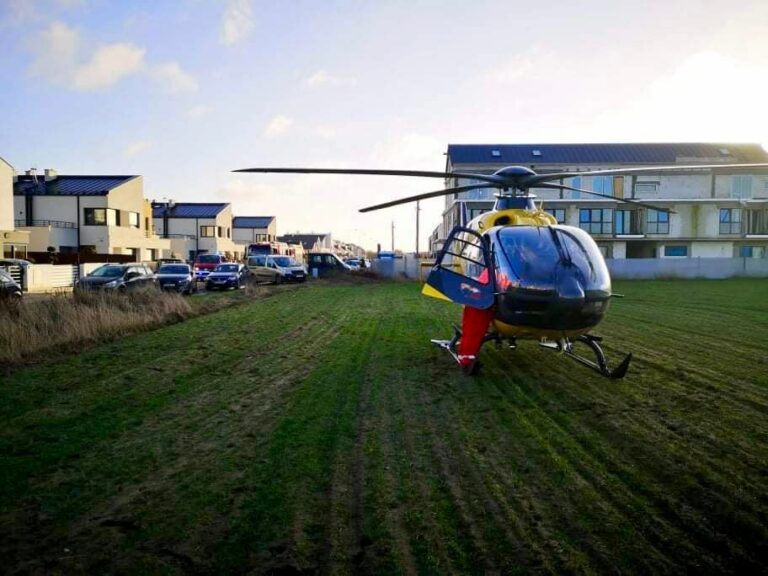 Śmigłowcem do szpitala