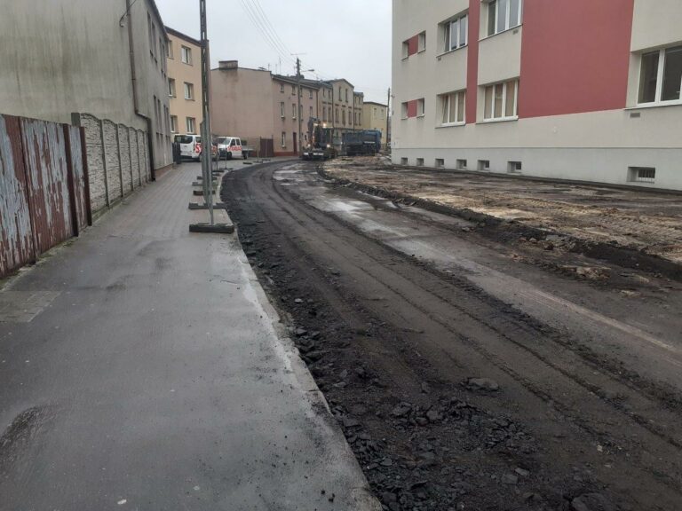 Zamkowa już rozkopana