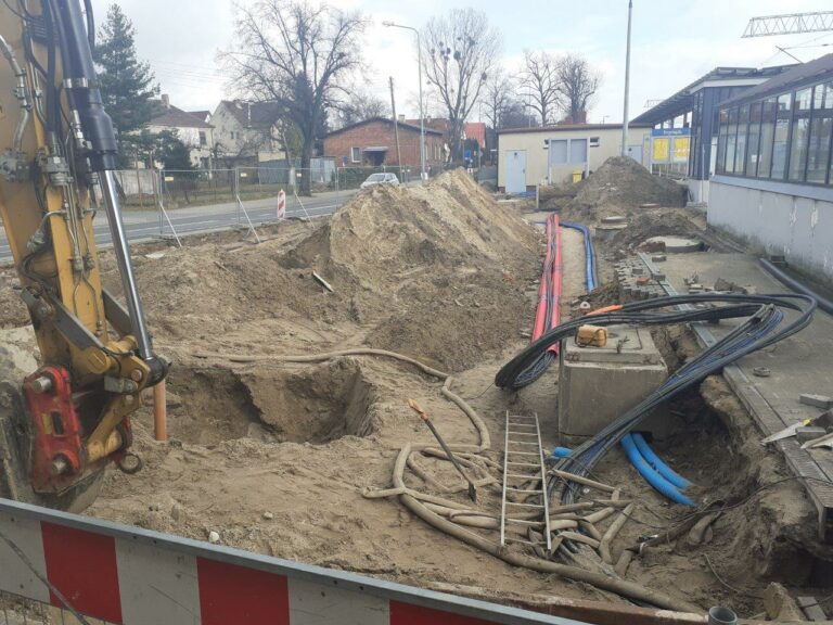 Dworcowa zwężona do końca lipca