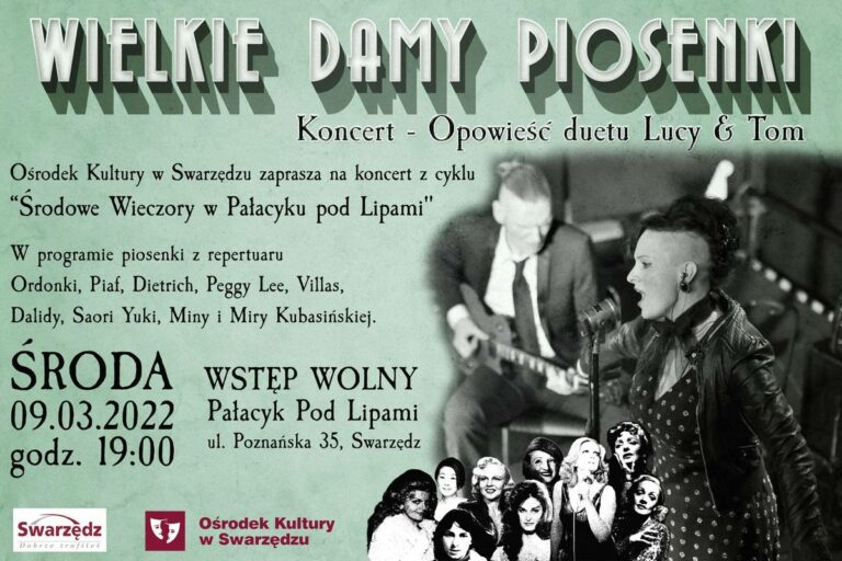 Wielkie damy piosenki w Pałacyku Pod Lipami