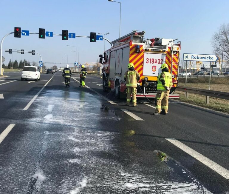 Zagrożenie na drodze