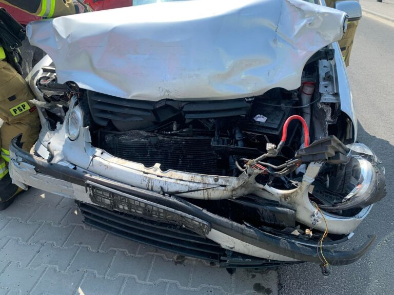 Kolizja na krajówce