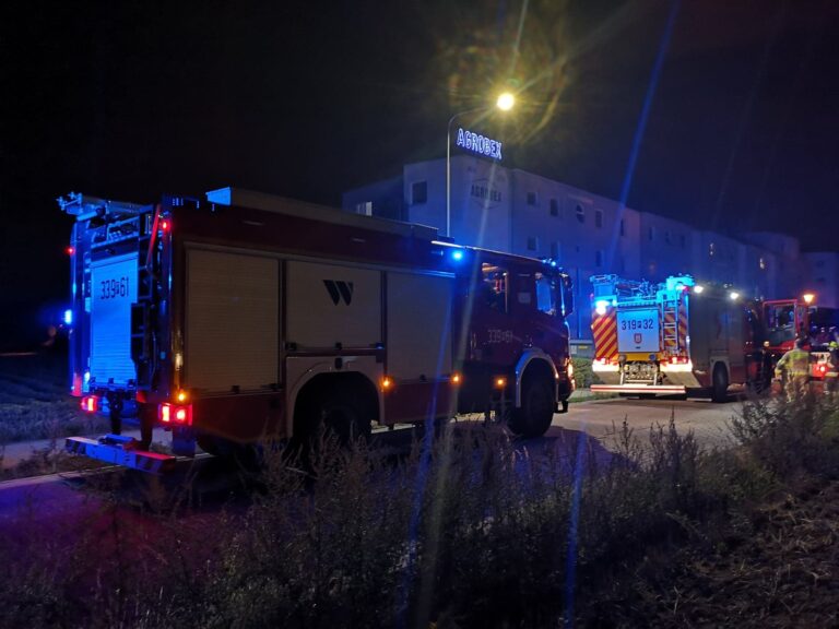 Zgłoszenie z wybuchem