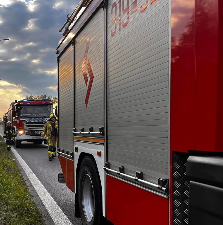 Mężczyzna spadł z wysokości