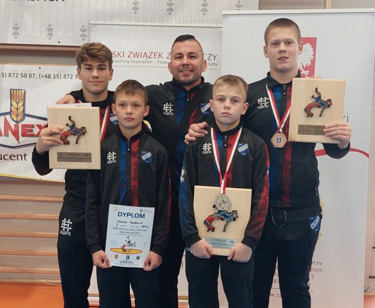 Trzy medale na Mistrzostwach Polski Młodzików!