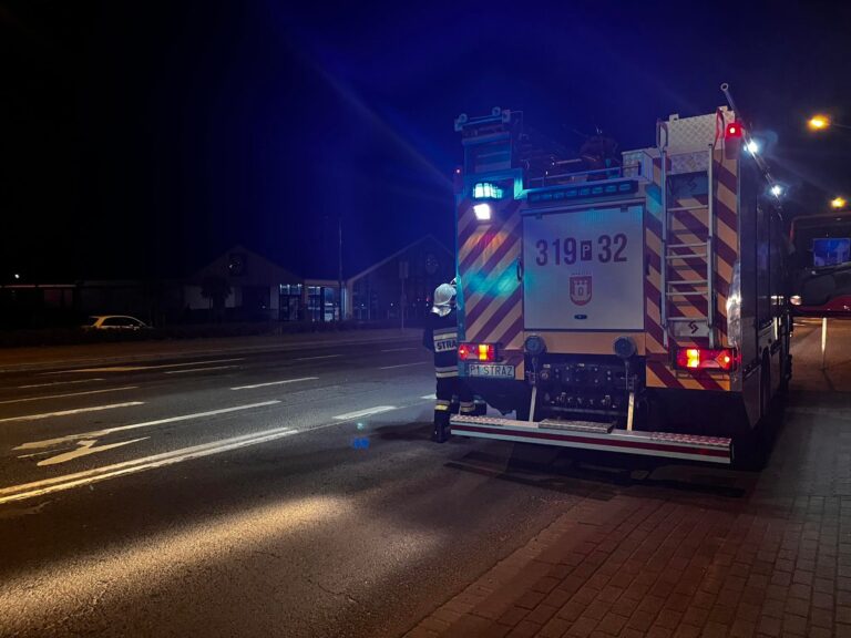 Strażacy na ratunek mieszkańcom