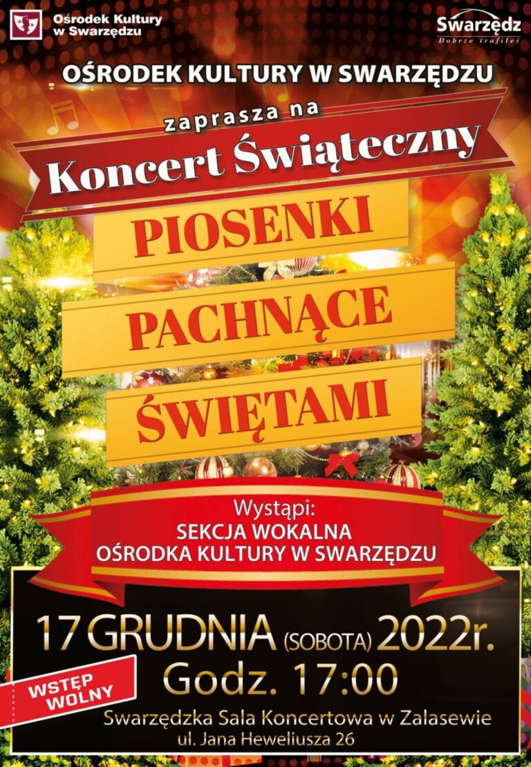 Koncerty z pachnącymi piosenkami