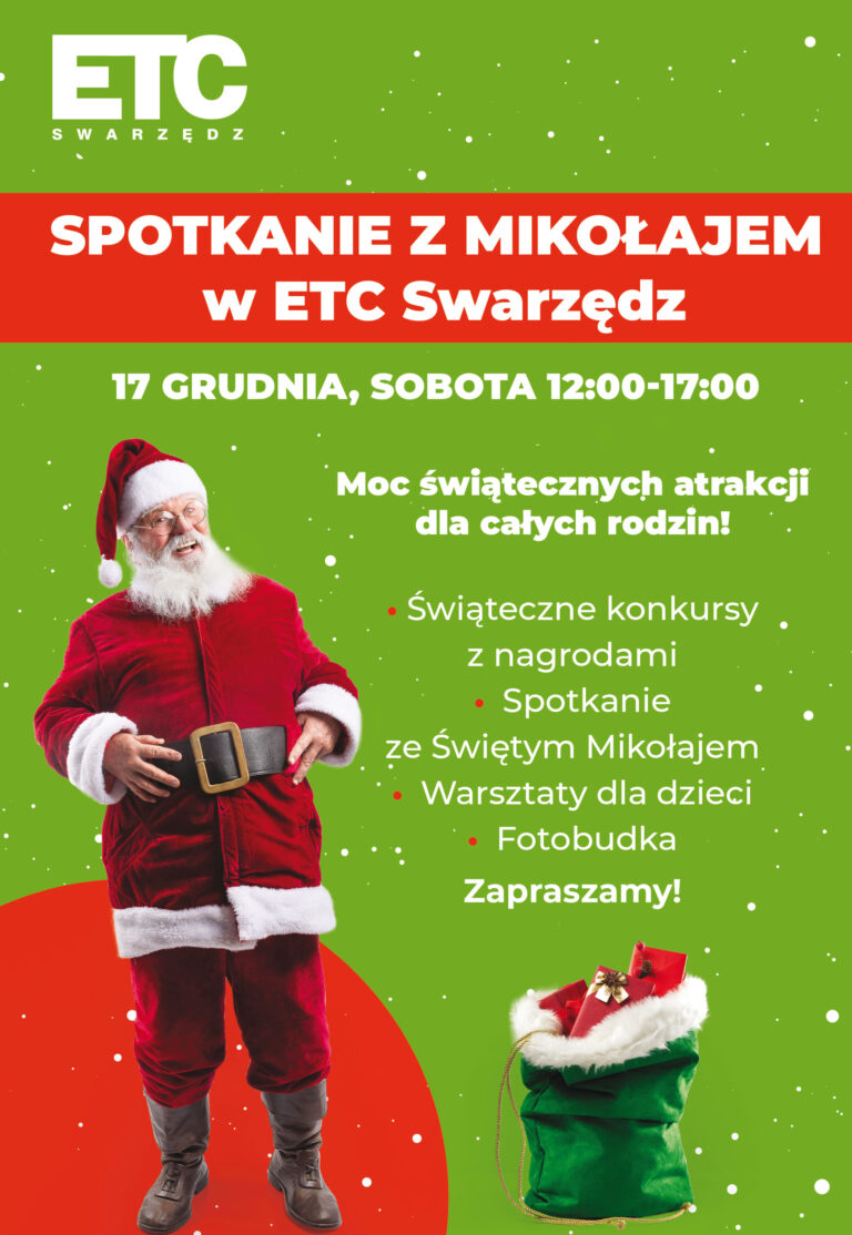 Spotkanie z Gwiazdorem w ETC Swarzędz!