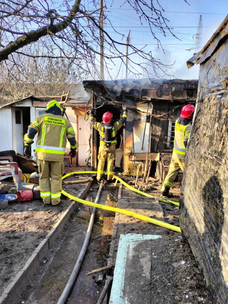 Śmiertelny pożar pod Swarzędzem