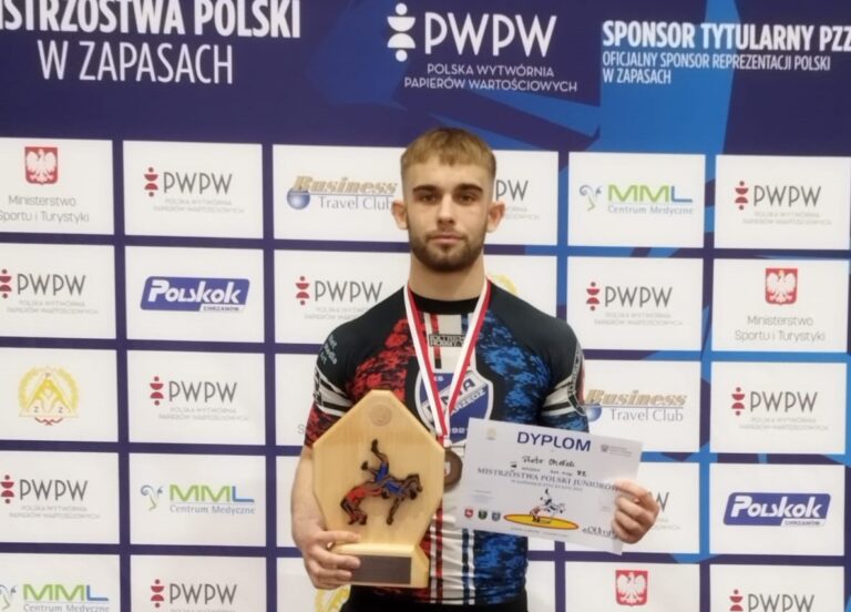 Piotr Chełek z medalem Mistrzostw Polski!