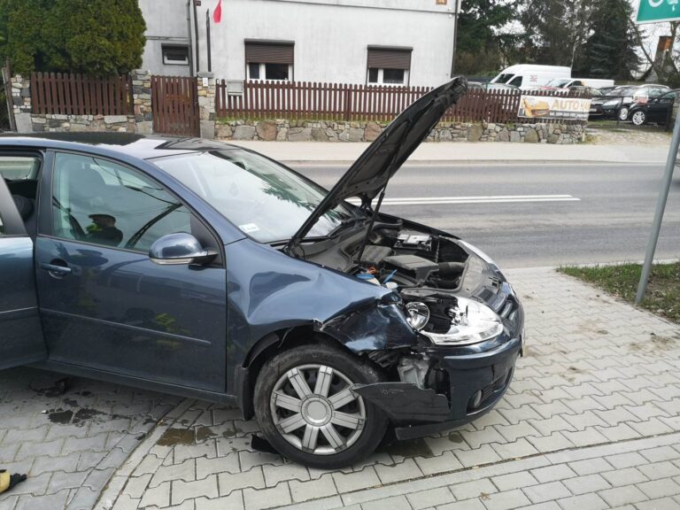 Groźna kolizja na Kórnickiej