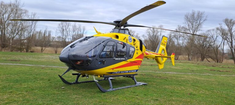 Śmigłowcem do szpitala