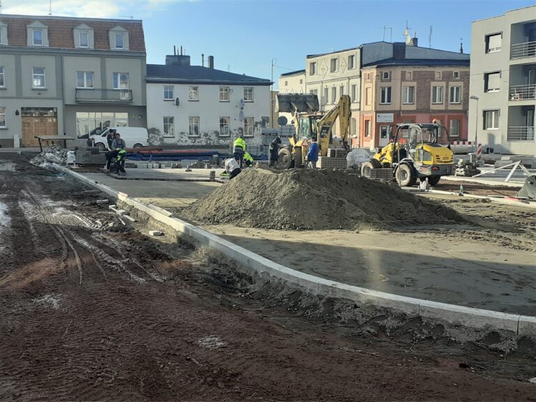 W centrum będą kłaść asfalt