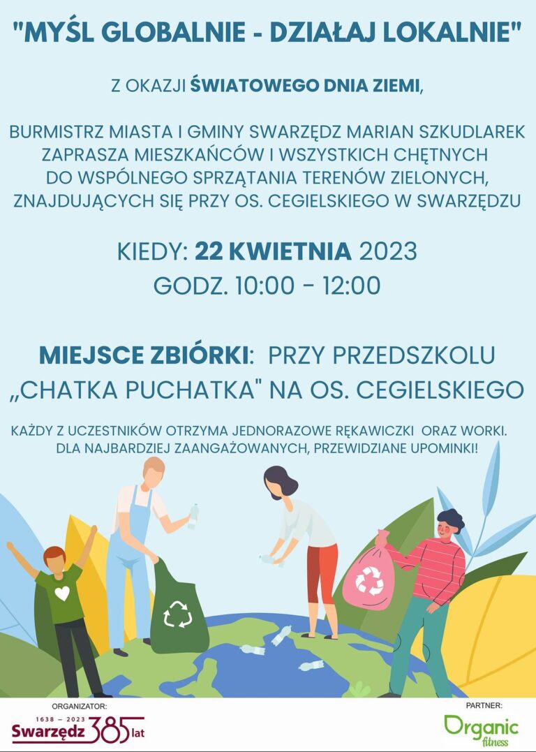 Zapraszamy na wspólne sprzątanie!