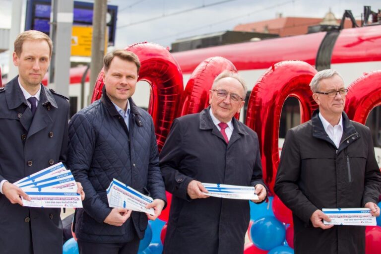 Koleje Wielkopolskie przewiozły 100 milionów pasażerów!
