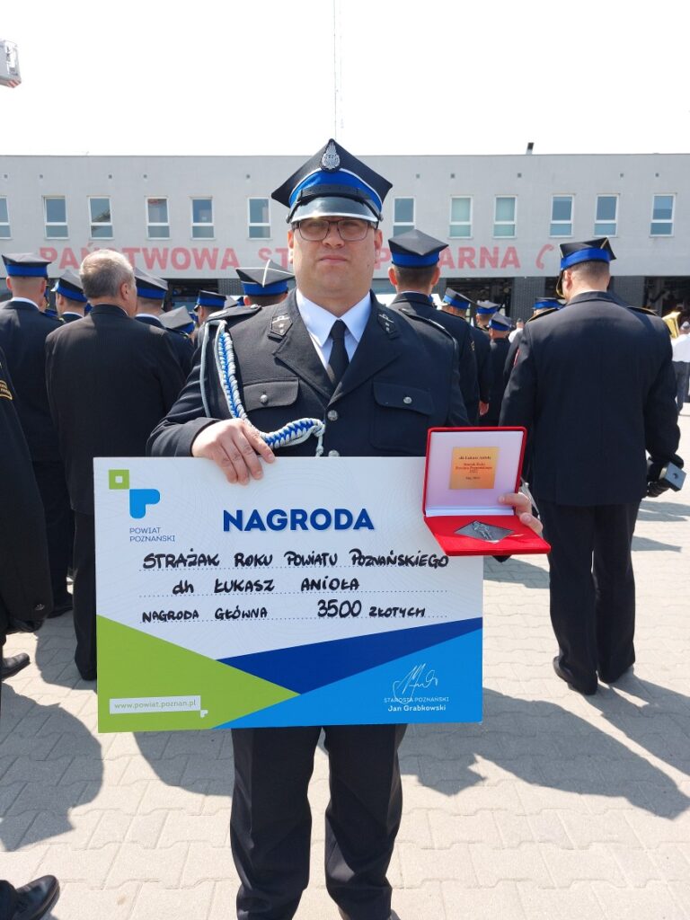 Łukasz Anioła Strażakiem Roku!