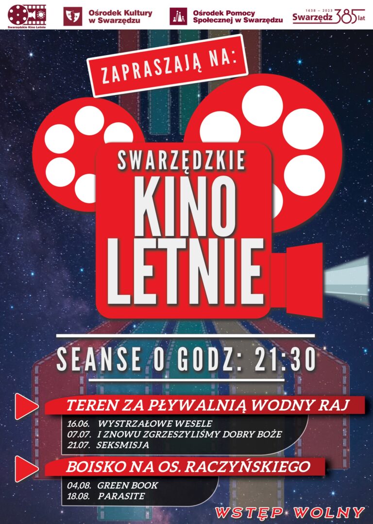 Kino letnie znowu w Swarzędzu!