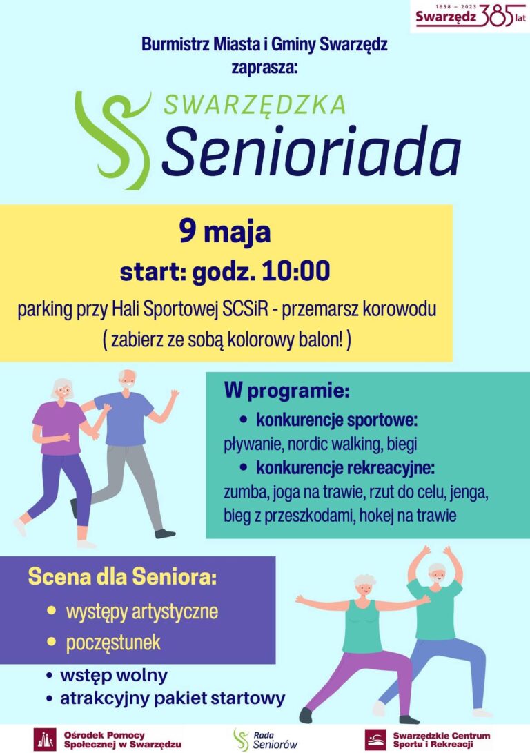 Zapraszamy na Senioriadę!