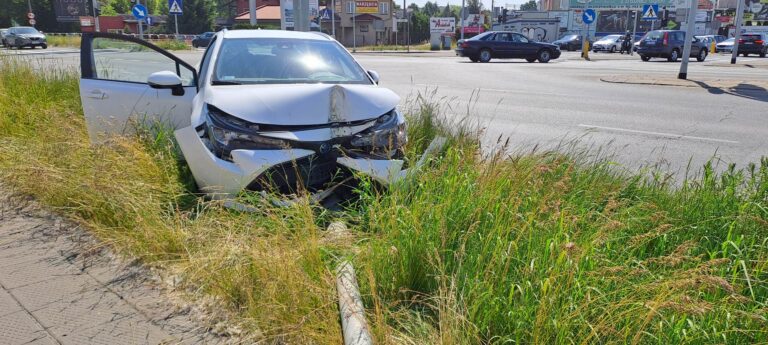 Wypadek na krajówce