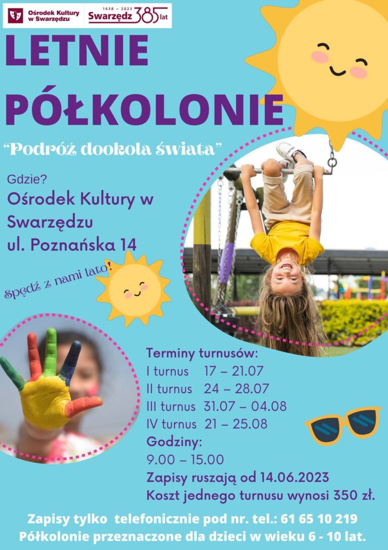 Od dzisiaj zapisy na półkolonie