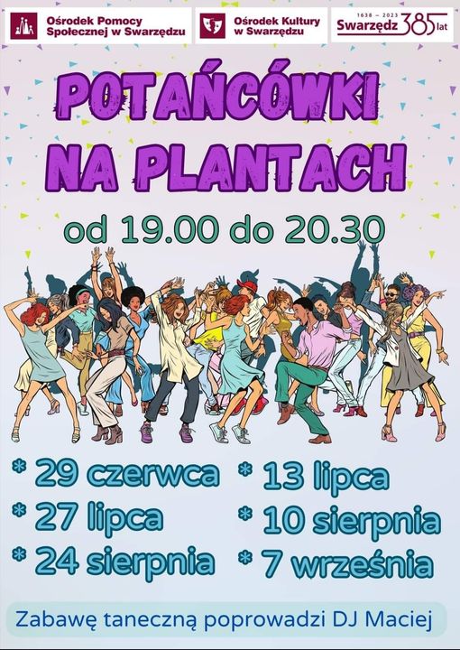 Kolejna potańcówka na Plantach
