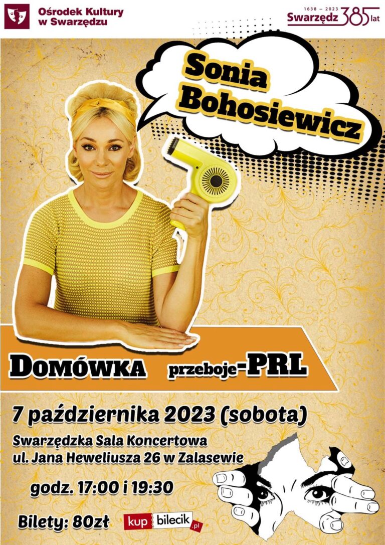 Sonia Bohosiewicz w spektaklu „Domówka”