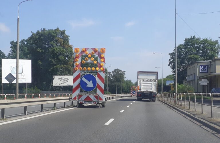 Na krajówce już wąsko