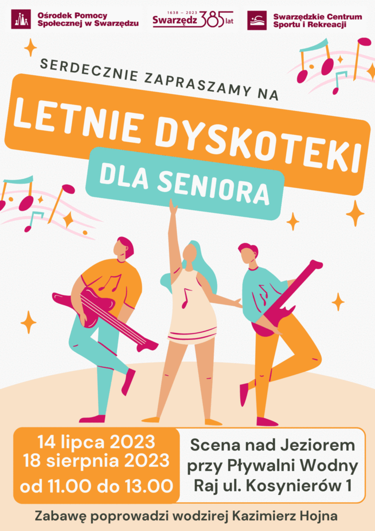 18 sierpnia kolejna Dyskoteka dla Seniorów!