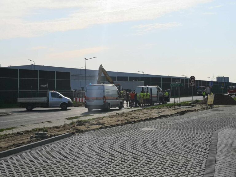 Wyciek gazu w Rabowicach