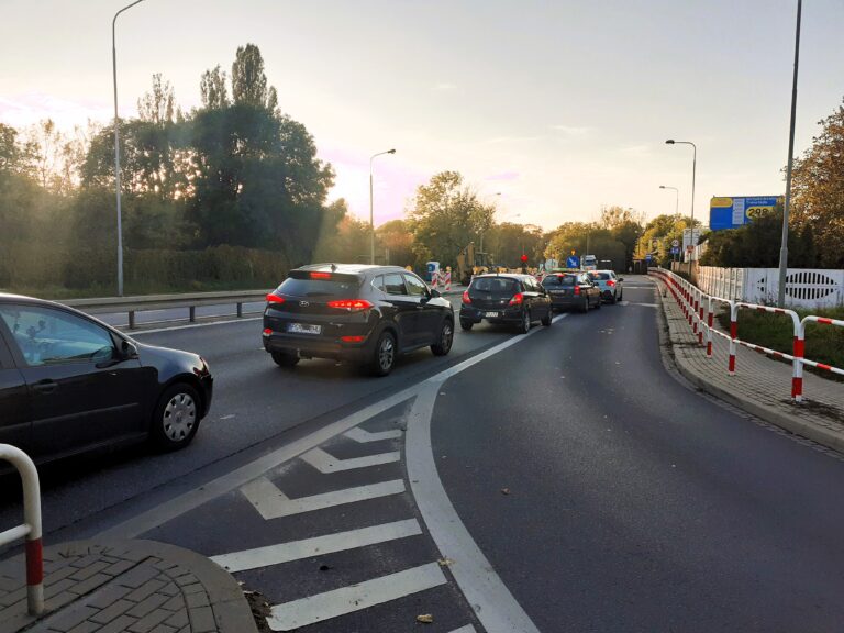 Potężne korki na krajówce!