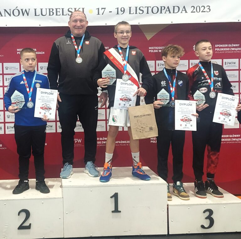 Unici z trzema medalami Mistrzostw Polski!